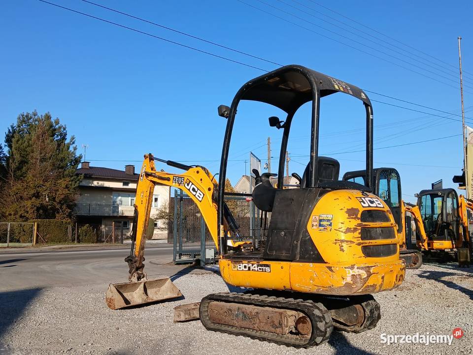 JCB 8014 Mini koparka JCB 8014 z 2017r ładna łódzkie Złoczew sprzedam