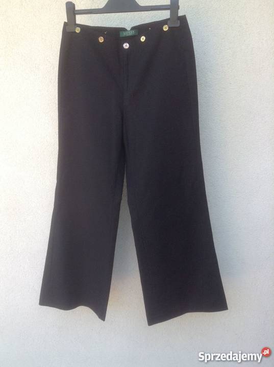 RALPH LAUREN Spodnie damskie Hit DzwonySailory czarny Opole