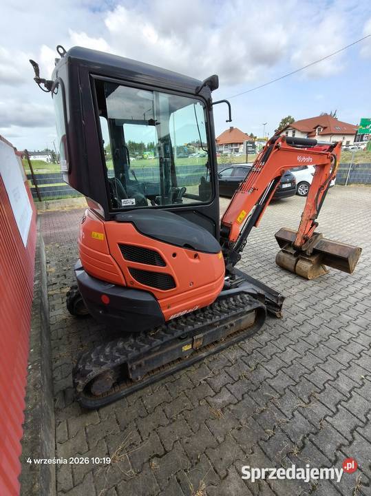 Minikoparka Kubota U203EU 2019 Kabina Kobiernice sprzedam
