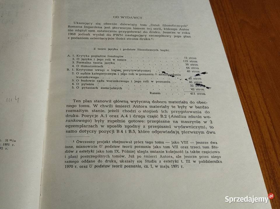 Z teorii języka i filozoficznych podstaw logiki