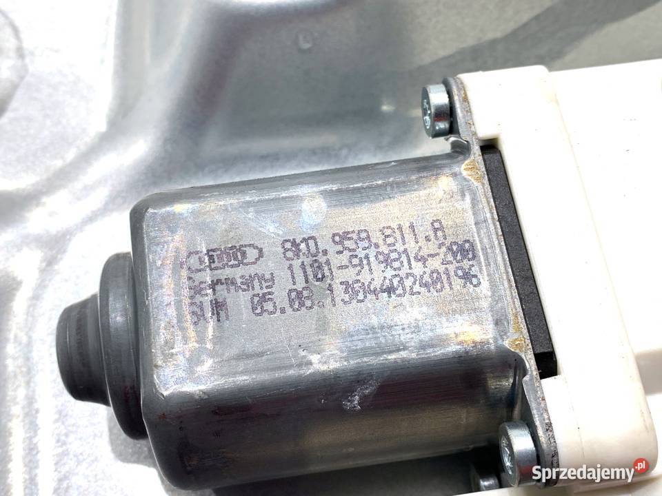 PODNOŚNIK SZYBY LEWY PRZÓD SKODA YETI 5L0837401A