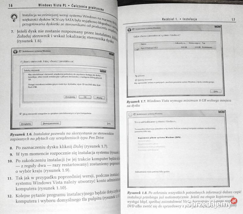 Windows Vista Ćwiczenia praktyczne Danuta Chełm sprzedam