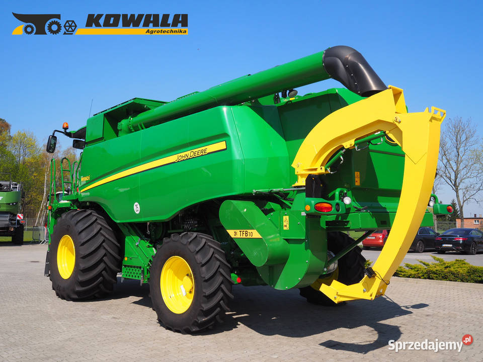 GROENOORD BLOWER TFB 10 John Deere zbiór kwiatów Stęszew