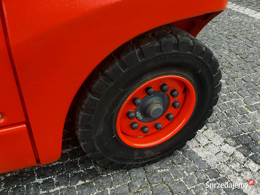 Wózek widłowy Linde H40T 4 t triplex 407 m LPG Kęty