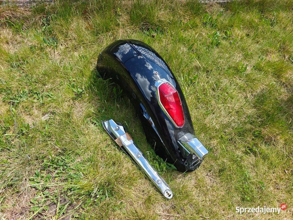 tłumiki wydechy błotnik tył lampa stelaż honda