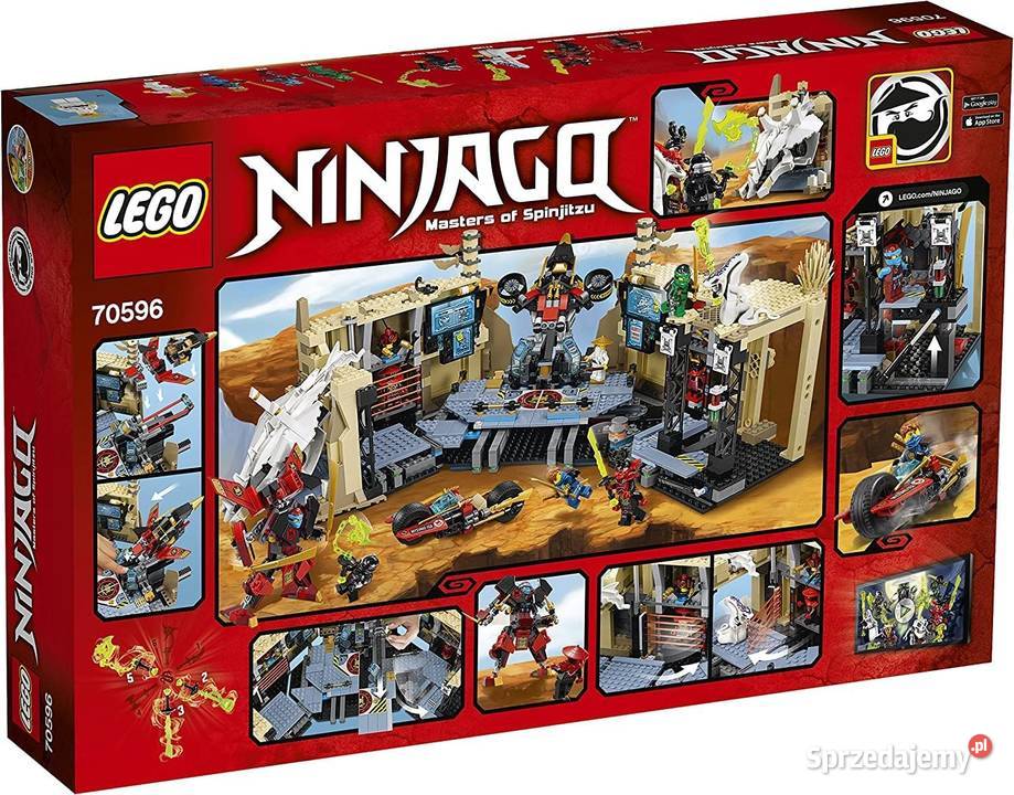 LEGO Ninjago Akcja w Jaskini Samuraja X 70596