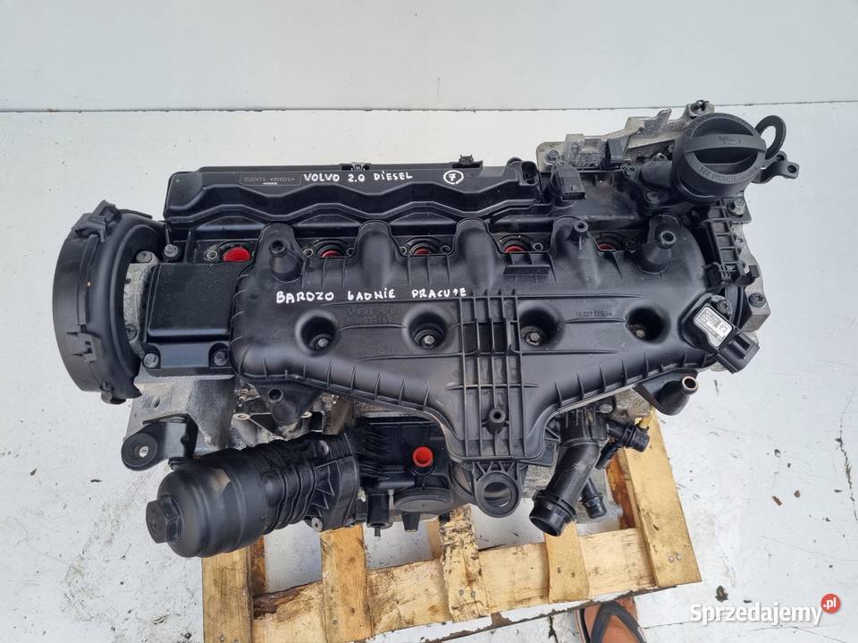 SILNIK Volvo S80 II 20 D DIESEL 163 0716r ładnie Silniki kompletne Janów