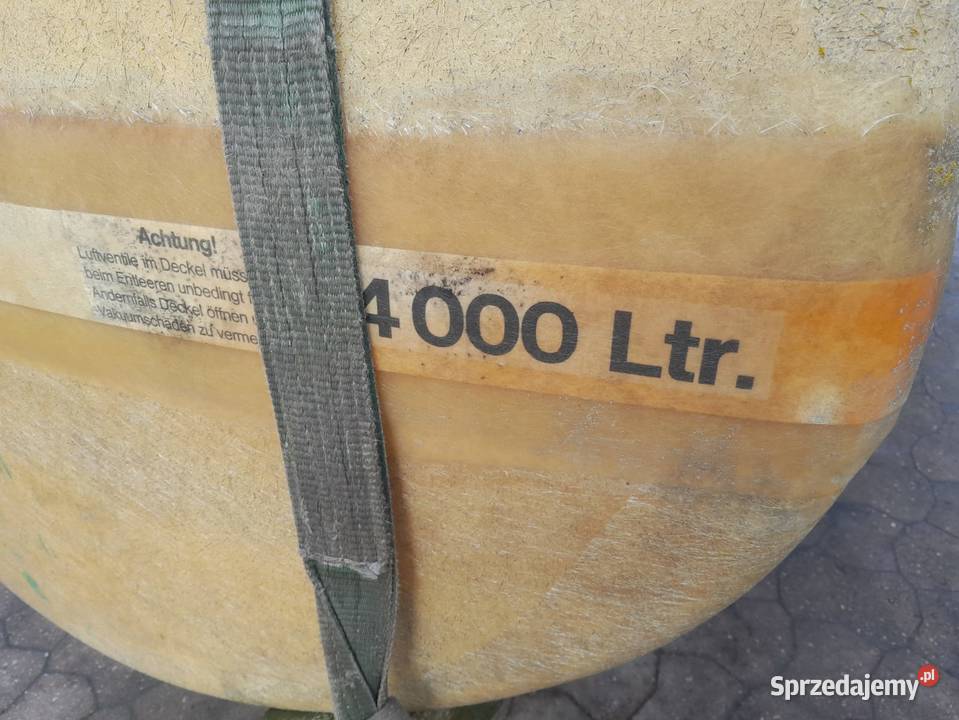 Zbiornik beczka hts 4000 l RSM woda plastik Bolesławiec