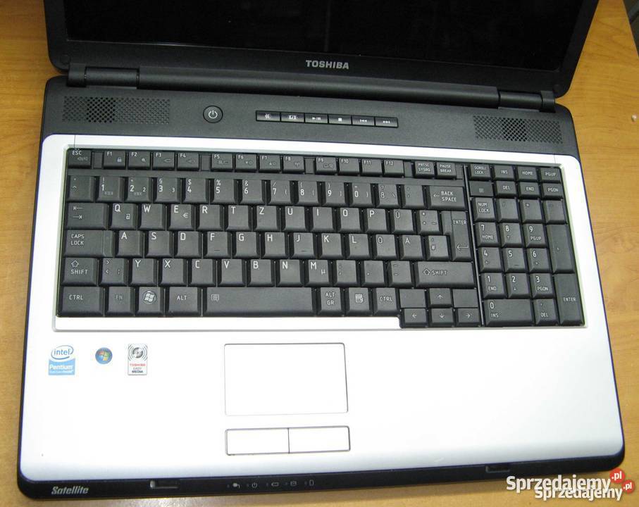 Duży Laptop TOSHIBA L350 17 DUAL CORE T2390DDR2 Toshiba mazowieckie Warszawa