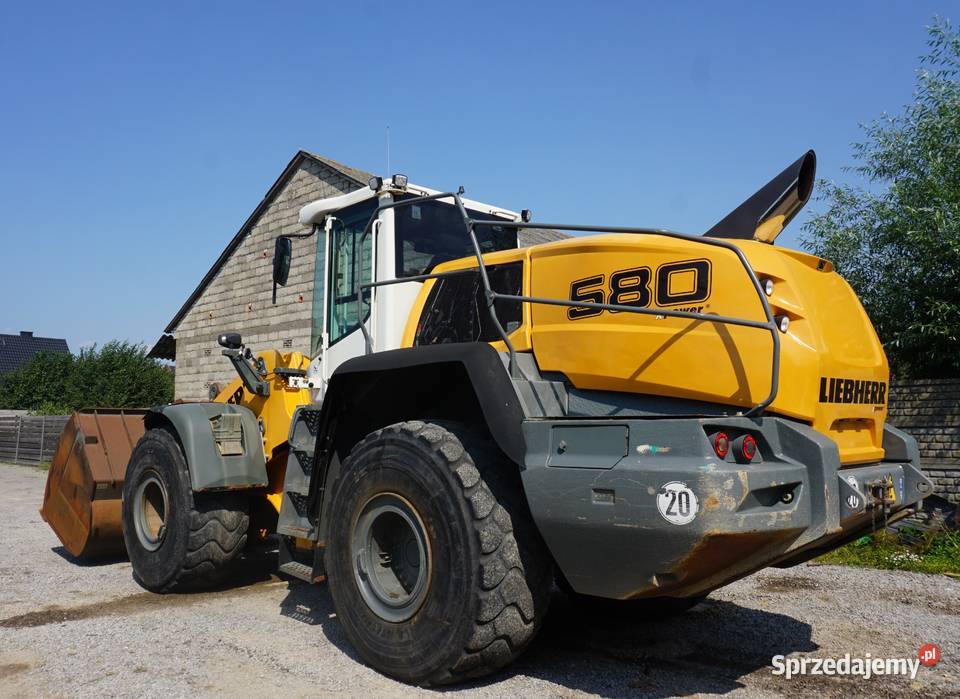 Ładowarka kołowa Liebherr L 580 2017 Rok produkcji 2017 świętokrzyskie Jeziorko