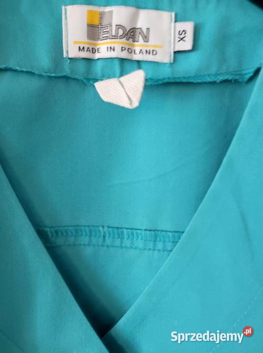 turkusowa fartuch bluza medyczna stomatologoczna Kielce