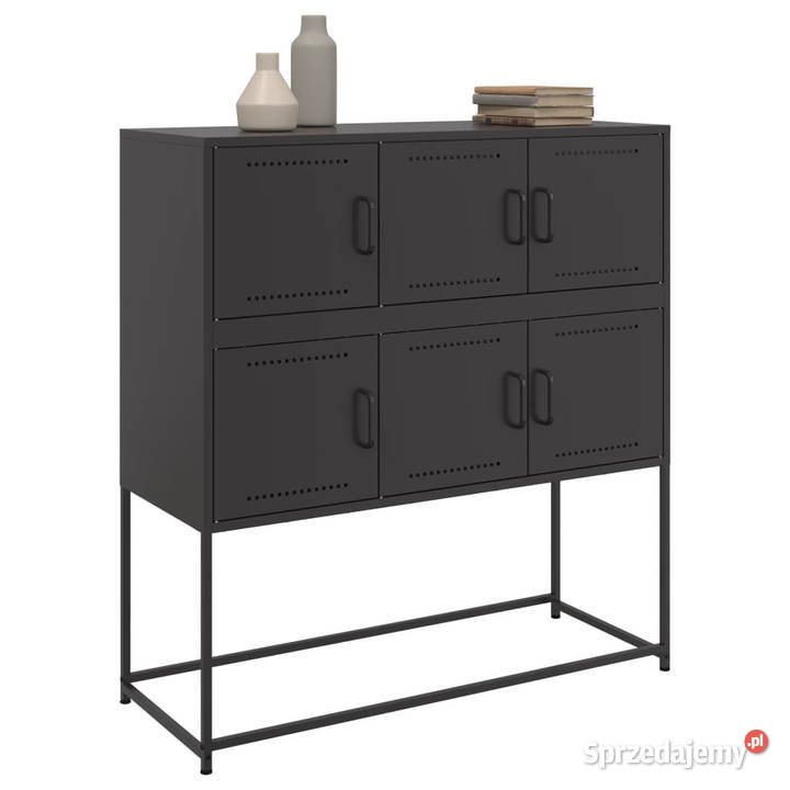 Szafka czarna 1005x39x107 stal WM846596 Warszawa