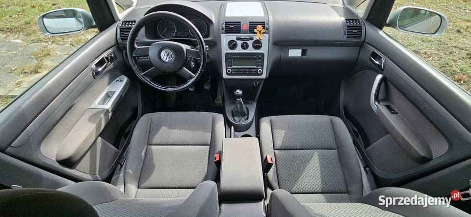 VW Touran 16 8V 102 2007r klimatyzacja elektryka Majdan Ostrowski