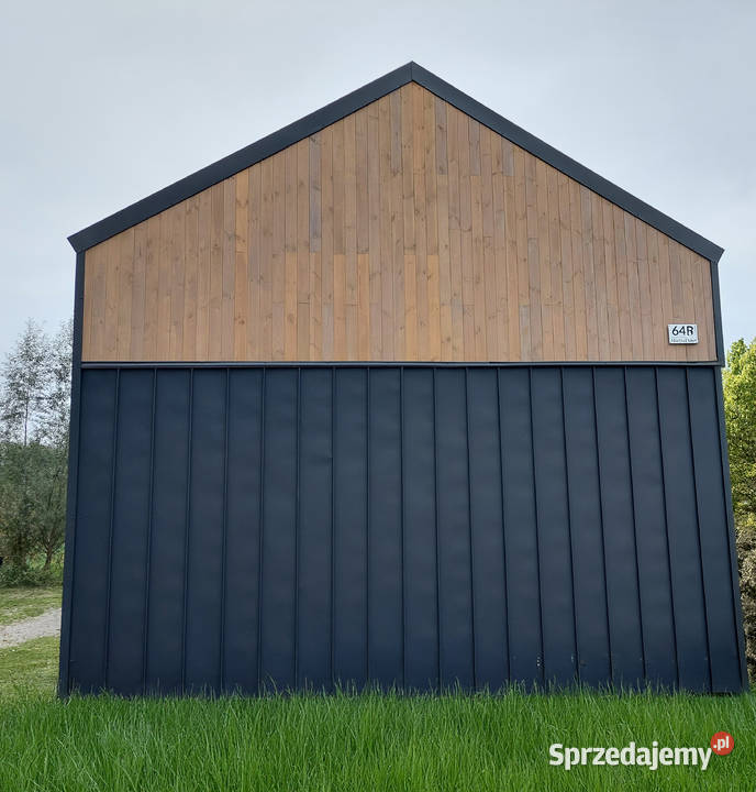 Dom całoroczny modułowy szkieletowy 70m2 EKOBARN 300m2 Warszawa