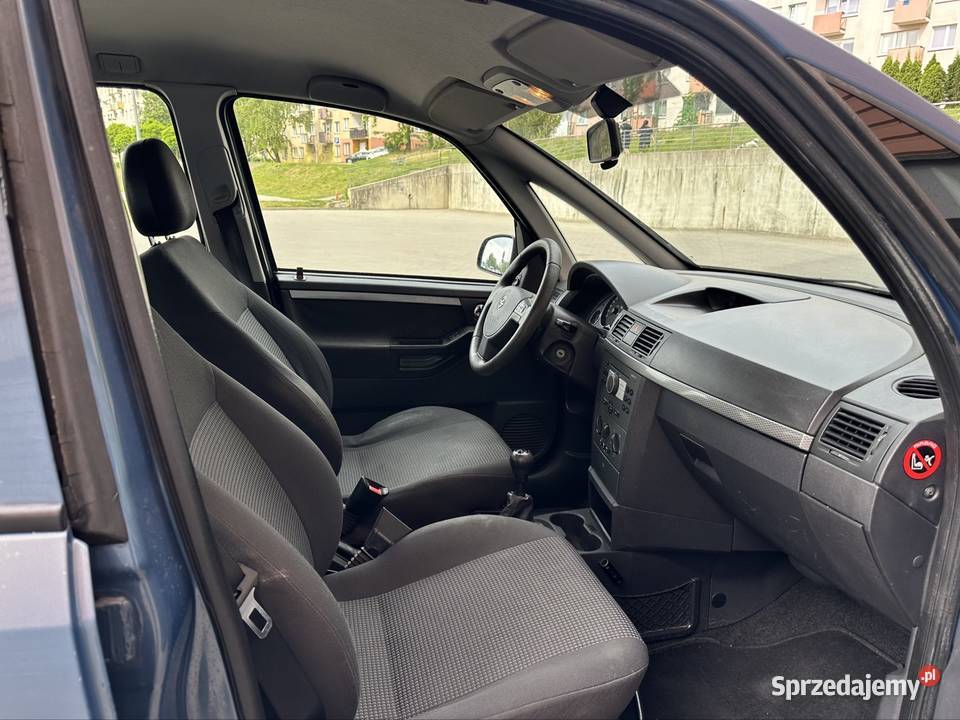 Opel Meriva sprawna klimatyzacja 2007 Gorzów Wielkopolski