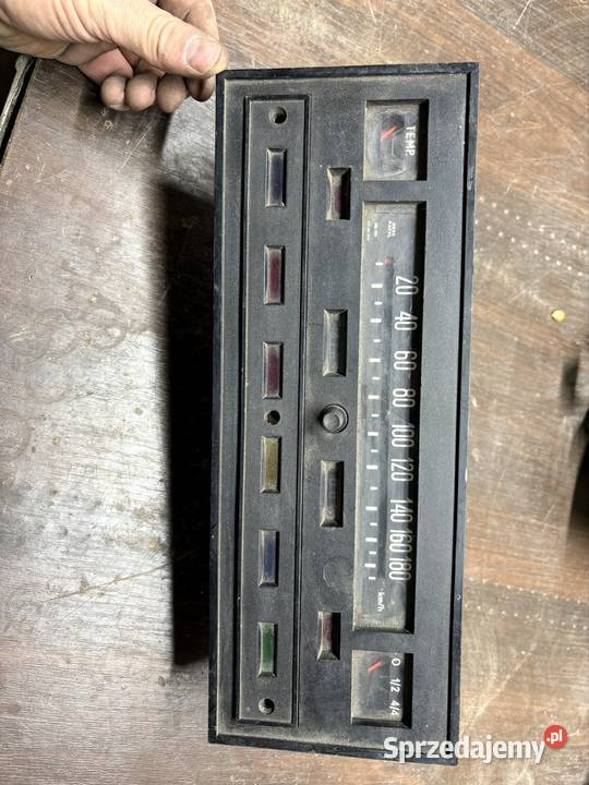 Zegary duży Fiat 125p licznik prędkościomierz Liczniki i zegary lubelskie Dęblin sprzedam