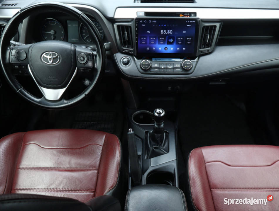 Toyota RAV 4 20 D4D biały Samochody osobowe Piaseczno