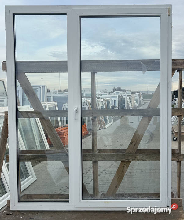 OKNA KacprzaK Okno TARASOWE 177X222 Używane PCV Lublin sprzedam