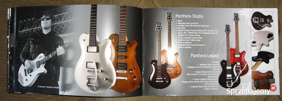 Framus Guitar Catalog katalog gitar pomorskie Kępice