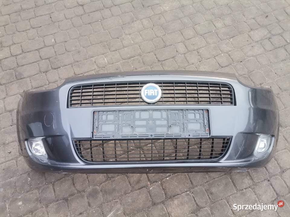 ZDERZAK PRZÓD PRZEDNI CZARNY FIAT GRANDE PUNTO 3 Zderzaki Nowy Sącz sprzedam