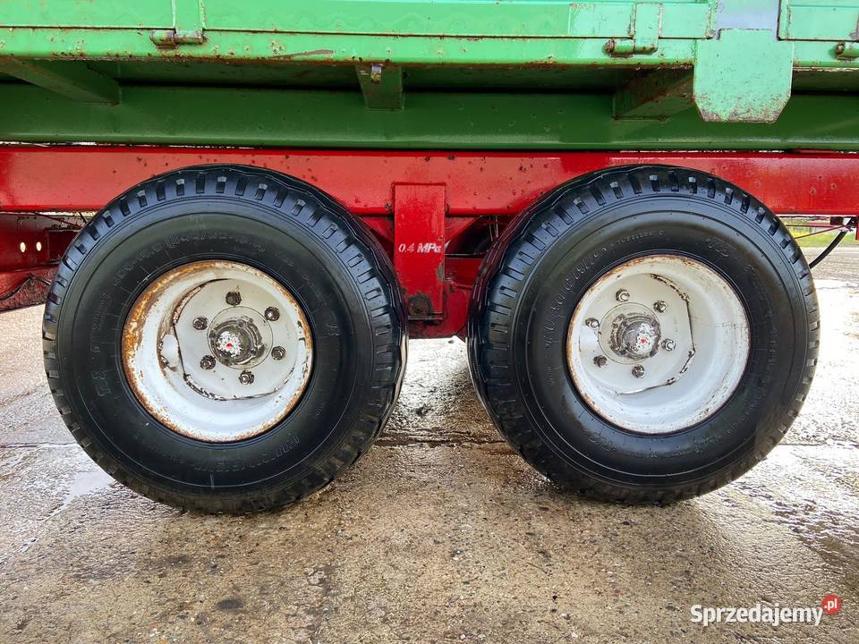 Przyczepa rolnicza scantip wywrotka na 3strony Sośno sprzedam