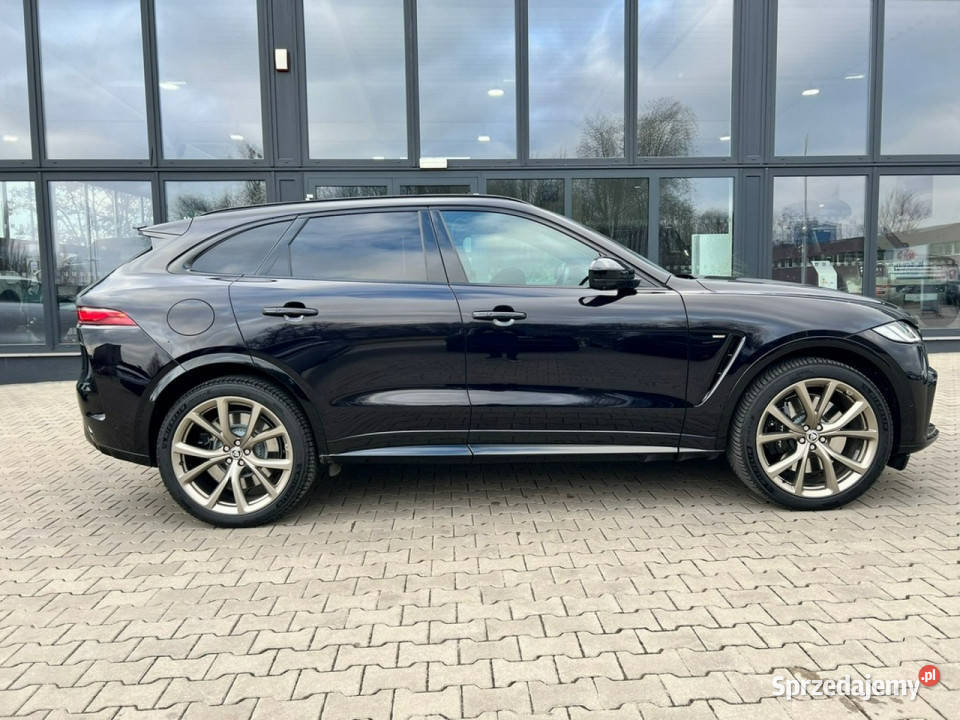 Jaguar FPACE FPace 50 V8 SC 550 AWD Auto SVR aluminiowe felgi Łódź sprzedam