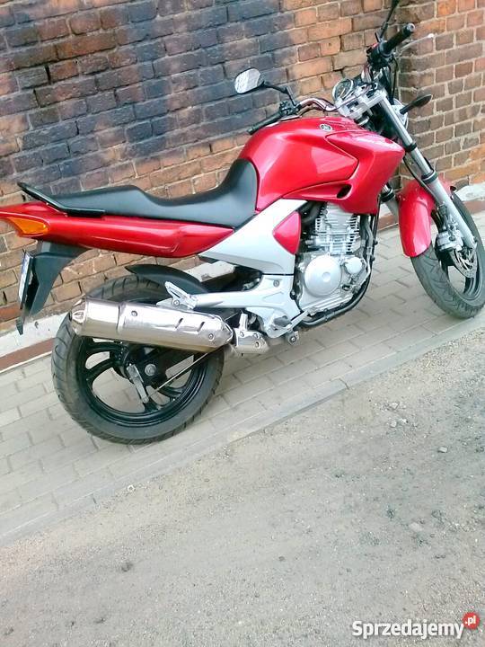 Yamaha YBR 250 2009 A2 Przygotowany do sezonu łańcuch Tczew
