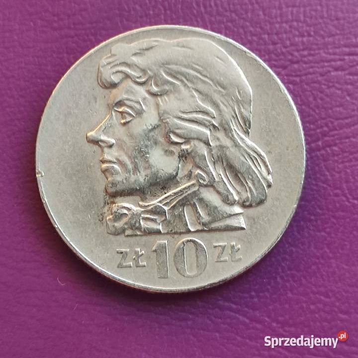 Moneta PRLu 10 ZŁOTYCH 1971 KOŚCIUSZKO Piękna mazowieckie Pruszków