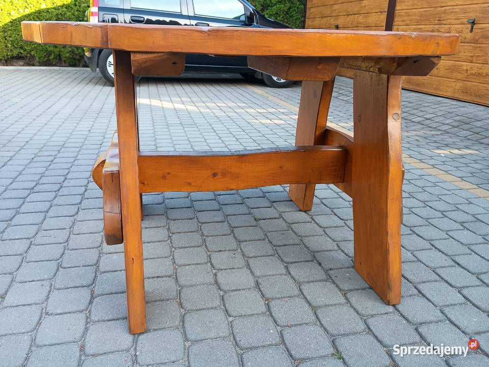 Komplet ogrodowy z drewna Kowalki