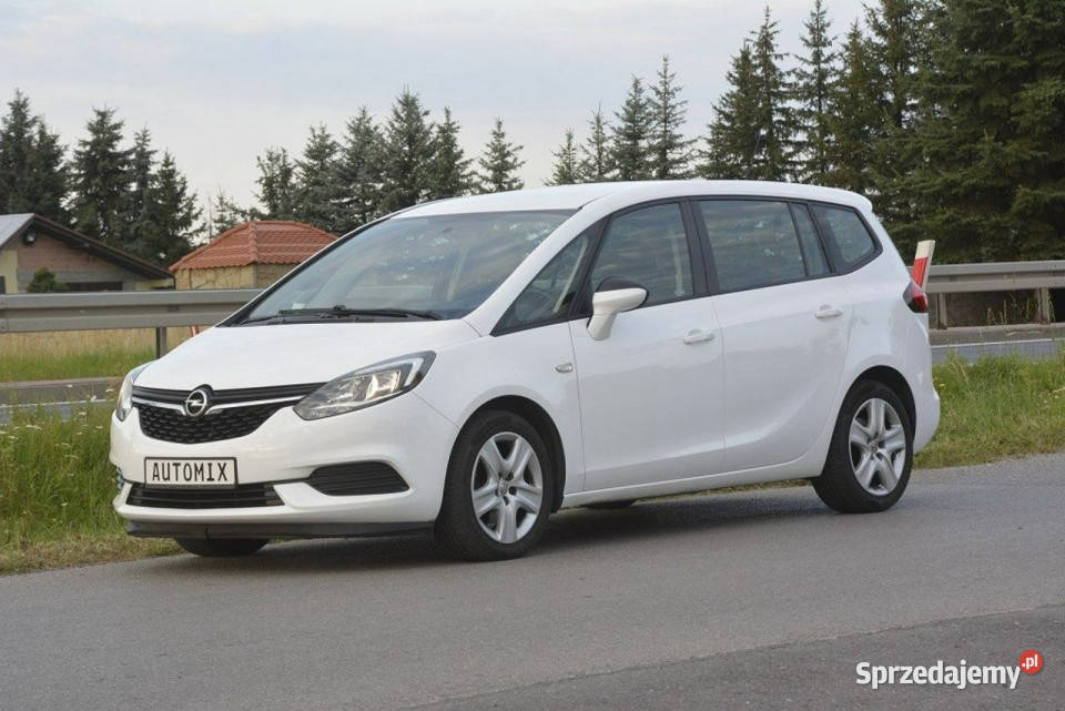 Opel Zafira 16CDTI 7 osobowa serwisie Android kurtyny powietrzne Sędziszów Małopolski sprzedam