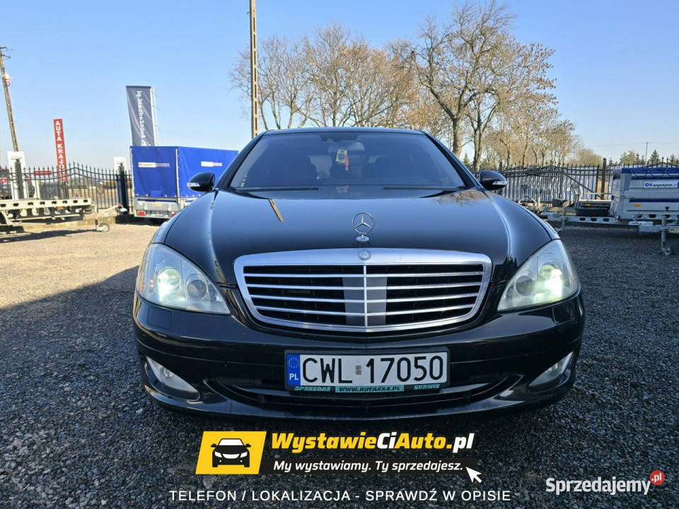 Mercedes S 500 50 V8 BenzynaLPG Telefon 782 418 aluminiowe felgi Mercedes-Benz kujawsko-pomorskie Włocławek