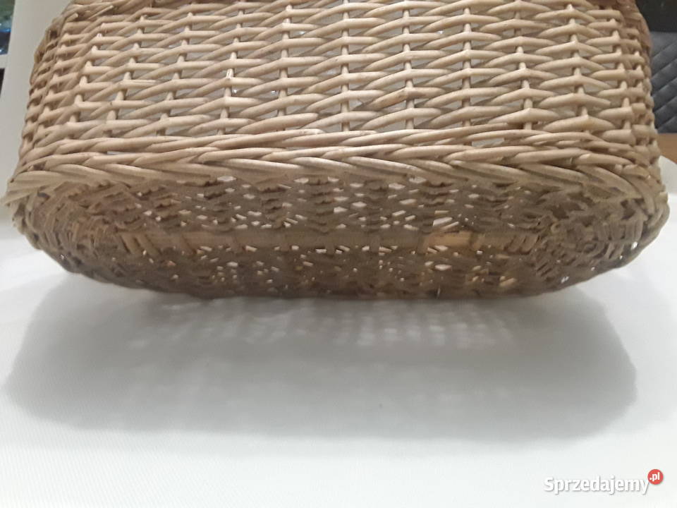 KOSZYK STOJACY OZDOBNY wiklina osłonka na kwiaty lubelskie Zamość