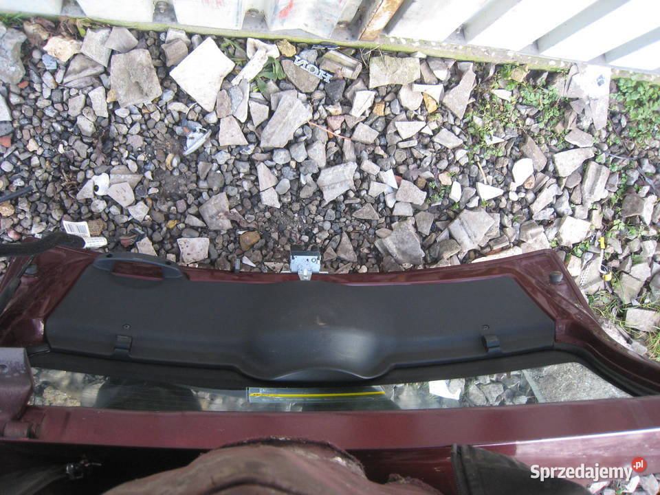 Klapa tylna bagażnika kompletna bordowa Opel małopolskie