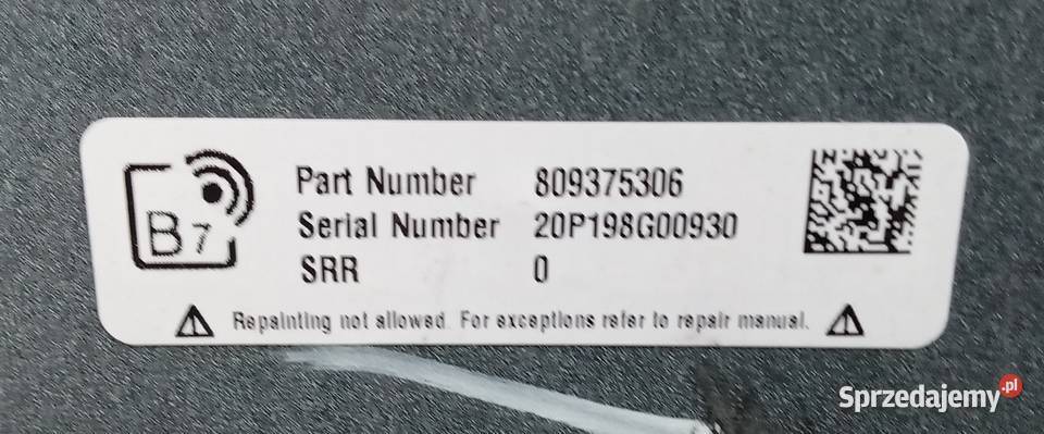 Bmw X5 G05 zderzak tylny