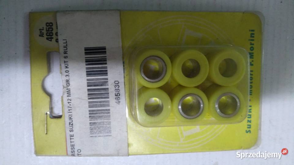 Rolki wariatora LeoVince 17x12 Suzuki Katana