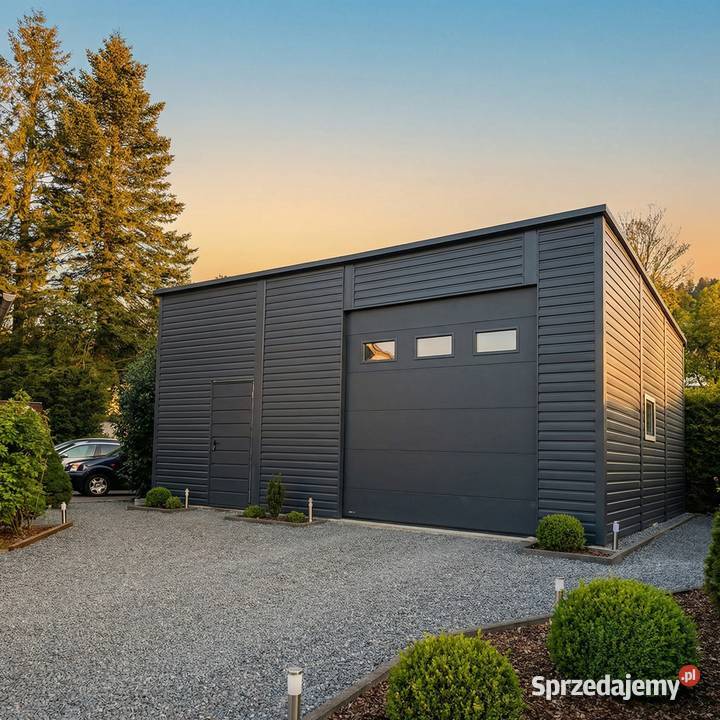 Garaż Blaszany 8x7 m HALA Brama Segmentowa SPAD Pozostałe sprzedam