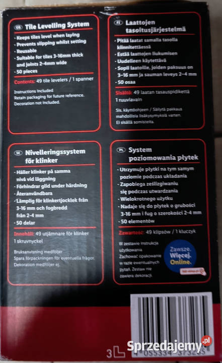 System poziomowania płytek Parkside Tile Zarszyn