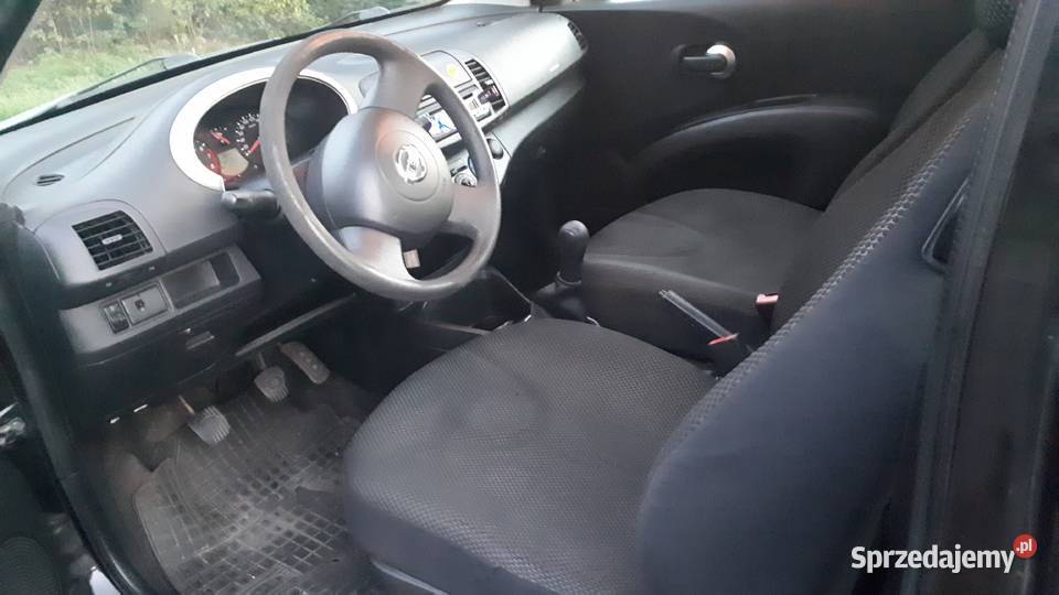 Nissan Micra 12 benzyna 2010 klimatyzacja 1km Racibórz sprzedam