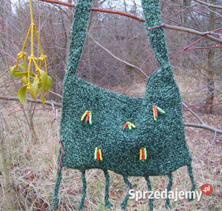 etno torebka boho torebka 26cm Torby i torebki Gdańsk