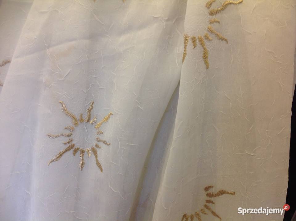 Piękna Firana Glamour Kupon 530 x 169 NOWY Nowa Sól