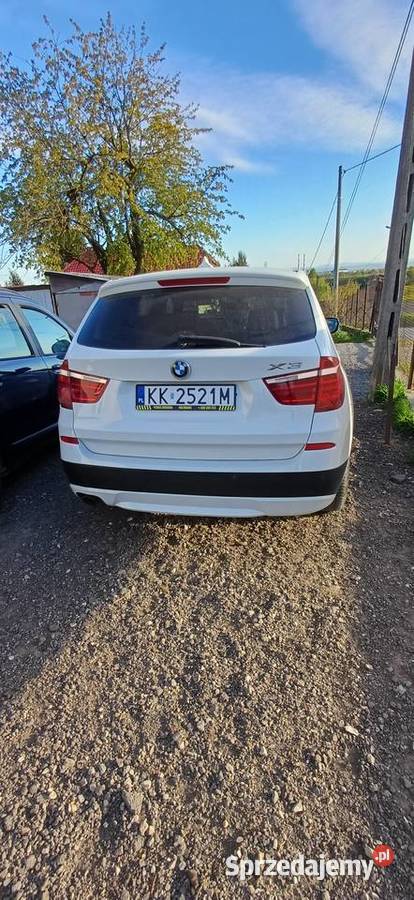 Bmw f25 x3 20diesel 184konie Kraków sprzedam