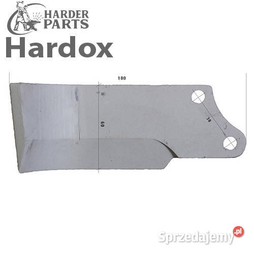 Nóż HARDOX basrijsnozp części do flancarki podlaskie Suwałki