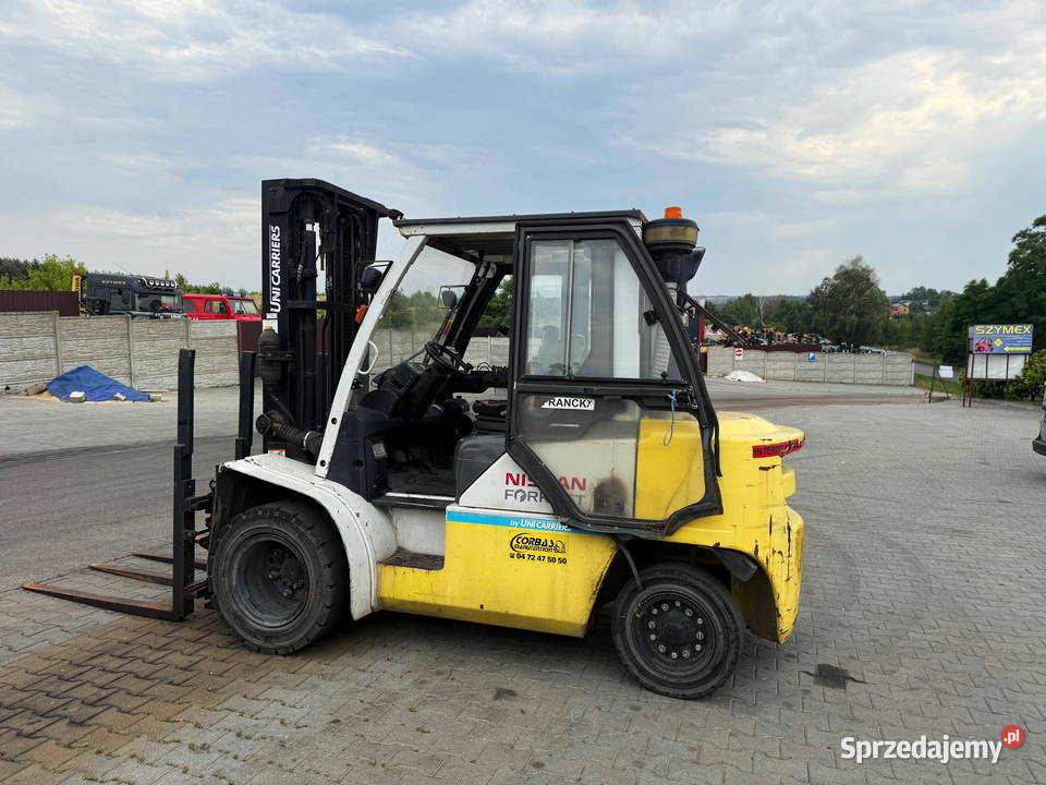 wózek widłowy NISSAN FD3540 diesel bliźniacze