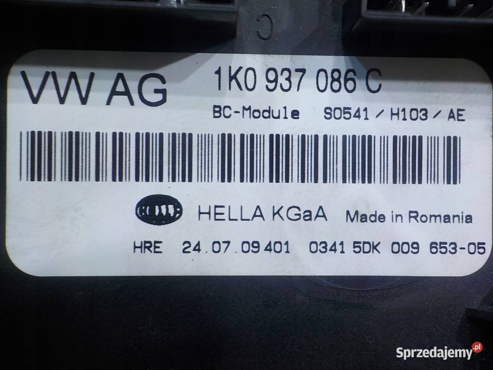 GOLF PLUS LIFT 14 TSI 09r modul sterownik Suków