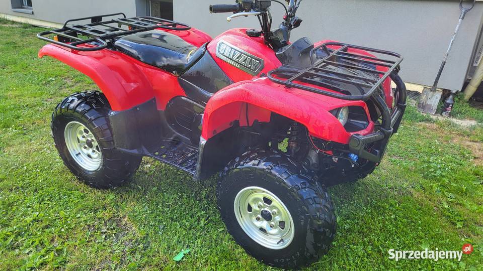 Quad Yamaha gryzzly 660