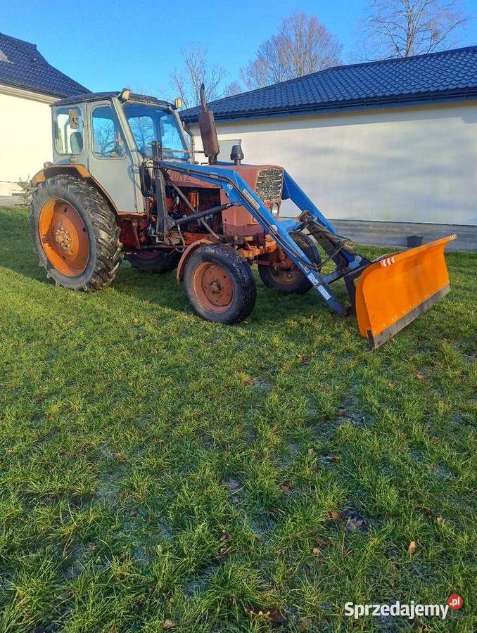 Jumz MTZ z turem chwytak widły szufla pług do