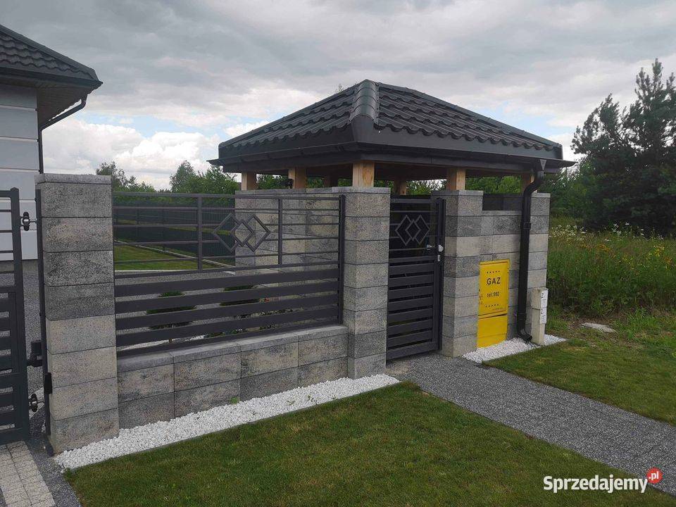 Ogrodzenie modułowe Joniec Roma Classic Onyx Gorzyce