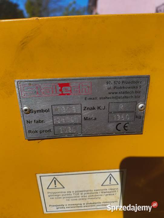 Agregat talerzowy staltech T30 talerzówka z Poznań