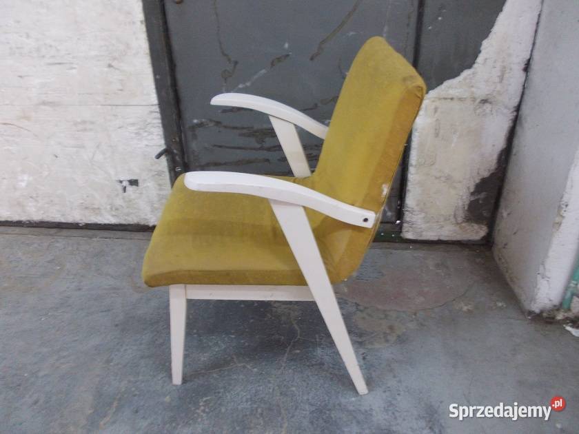 Stary fotel PRL vintage pro Puchała lata 70 Bielsko-Biała