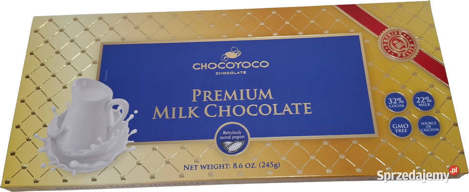 Chocoyoco Premium Czekolada mleczna 245g śląskie